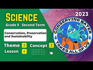 Grade 5 | SCIENCE | Unit 3 - Concept 2 - Lesson 4 | Conservation, Preservation and Sustainability