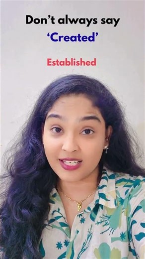 Why “Created” Isn’t Always Accurate #english #created