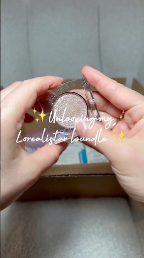 Unboxing my Lorealistar bundle 🛍️