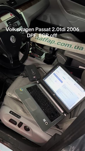 Volkswagen Passat B6 2.0tdi 2006 BKP PPD1.1 P2002 DPF, EGR off 0954650282 #lutsk #chiptuning #adblue