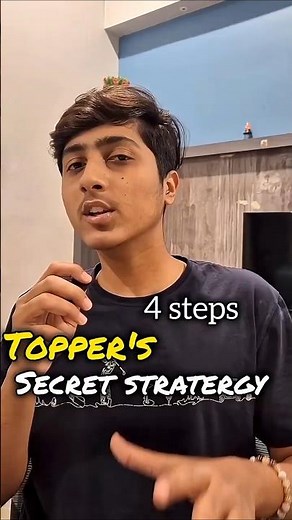 14/60 "Toppers use this startergy #class10