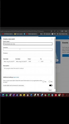 🎥 Cómo Crear Eventos en Vivo con Viva Engage | Guía Paso a Paso 🚀