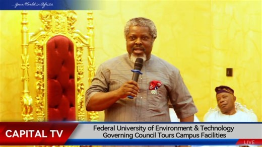 5.7K views · 79 reactions | FAKE RECRUITMENT ALARM AT FEDERAL UNIVERSITY OF ENVIRONMENT AND TECHNOLOGY, VICE CHANCELLOR PROF. CHINEDU MMOM CLEARS THE AIR | Ogonitv | Facebook
