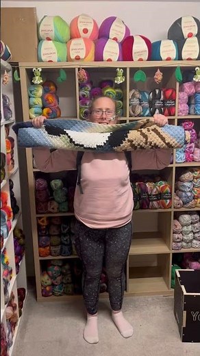 C2C from start to finish 😁😊😁😊 #cornertocorner #c2cpanda #crochet #yarnshop #yarn