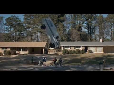 Stranger Things - Eleven flip over the van (HD 1080p)