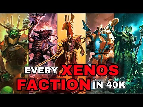 Every Alien Race in Warhammer 40,000 EXPLAINED | Warhammer 40k Lore
