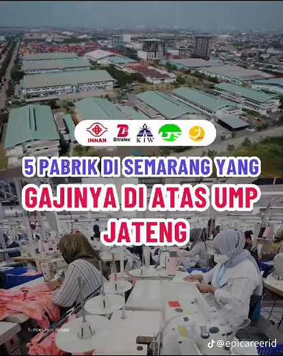 Daftar Pabrik dan Lowongan Kerja di Semarang 2024