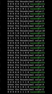 C Program to Convert Hexadecimal to Binary | %x Input Explained (Easy Method)