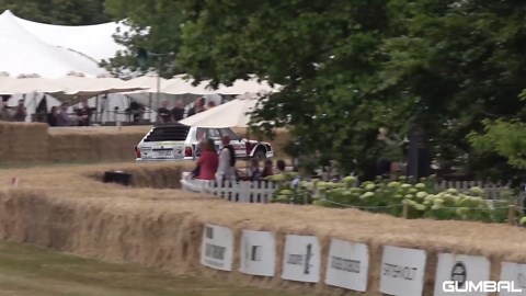 860HP Subaru GL Wagon Gymkhana Car at FOS