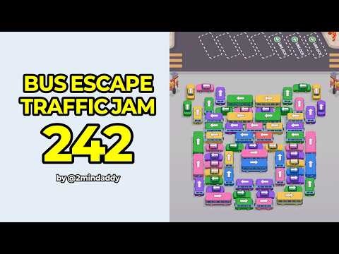Bus Escape Traffic Jam Level 242 Solution and Walkthrough
