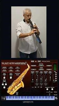 VG Jazz Alto Saxophone Virtual Instrument, Standalone app, VST plugin. Robkoo R1#vgtrumpet
