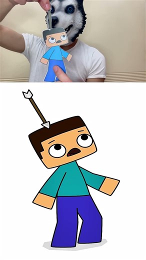 Skubi REACT 🏹Who shoots Steve❓ (Minecraft Animation) - Skubi #3animation #funny #animation #comedy