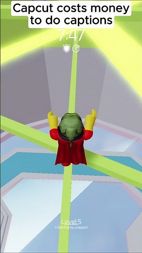 CapCut costs money to do captions #roblox #capcut #shorts