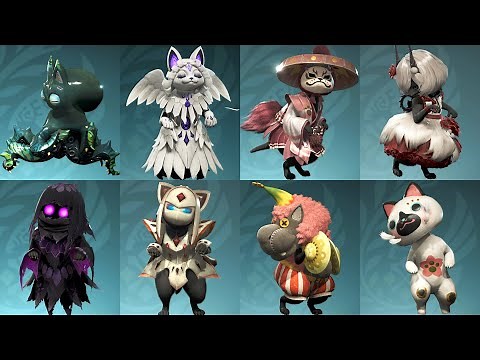 Monster Hunter Wilds - The COMPLETE Palico Armor Collection (High Resolution!)