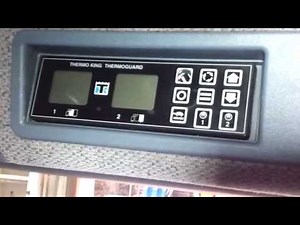 Thermoking operation and control settings