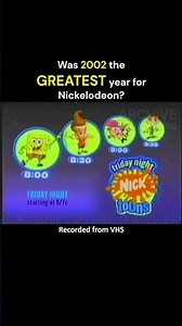 Friday Night Nicktoons in 2002 was in a league of its own 🍍🧠#shorts
