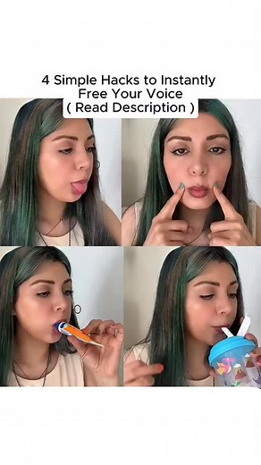 🎤 We dive deep into this inside The Singing Course for Visual Learners! Comment “DM” and I’ll send you 7 FREE video lessons from the course so you can finally experience what it’s like to learn singing the visual way! 💜 ____________________________ 1️⃣ Raspberry Technique Blow air through loose lips (like a horse sound). This relaxes your lips and breath muscles, supports airflow control, and gently wakes up your voice without strain. 2️⃣Humming with M or N Sing your song while humming on “M” 