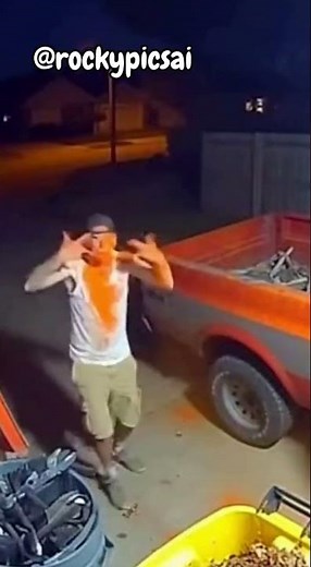 Package Thief Gets Instant Powder Karma (Caught on Camera)📸😂