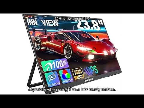 InnoView 23.8" Portable Monitor Review: Is It Worth Buying for Work & Gaming?