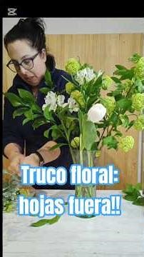 ERRORES MÁS COMUNES #3 : No limpiar los tallos de las flores. #consejodeflorista