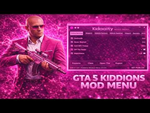 [NEW] GTA 5 Mod Menu PC 2026 / Free Kiddions Cheat, Money Hack & Online Mods (WORKING)
