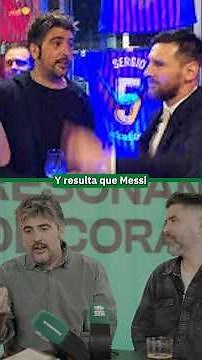 This is the connection between Estopa, Messi, and Saviola.