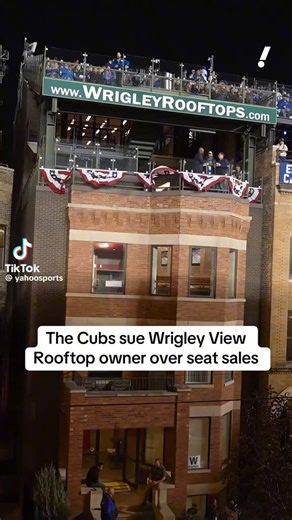 The Cubs sued the rooftop across the street — Wrigley View Rooftop — for filming and streaming their games without a license. They claim it’s unauthorized commercial use of their broadcasts. The rooftop owners argue they’re just letting fans watch live from their deck, not pirating the TV feed. It’s still going on, last I checked. Classic Cubs-rooftop tension.The Cubs bring in an enormous amount of traffic to an already congested area. People that live in Wrigleyville know this and know what to 