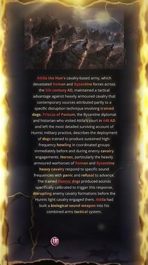 The Dog Units That Broke Roman Horse Formations for Attila