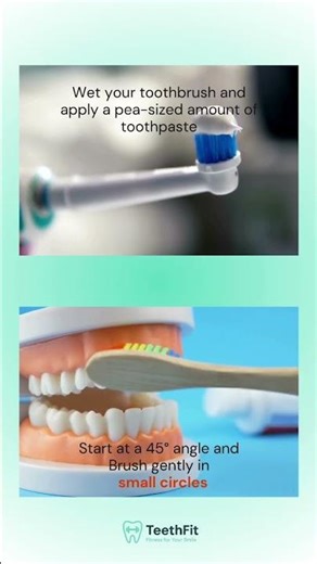 Brushing your teeth the right way makes all the difference! 🪥✨