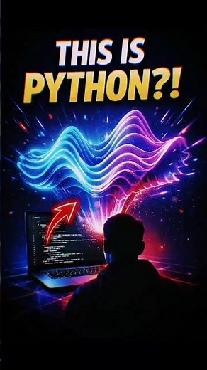When python turn into art 8 #python #programming #cinematic #coding #shorts