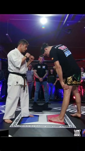 Pedro Granjo 🇪🇸 Pure Kyokushin: clean technique, total precision, four kicks, absolute efficiency.