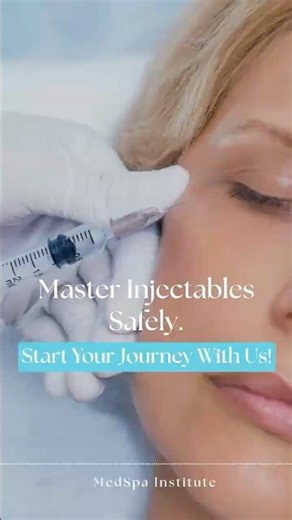 Master injectables safely with expert Botox & filler training! 💉✨ #Injectables #Botox #Fillers