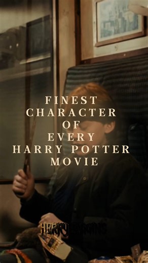 Finest character of each Harry Potter movie. #harrypotter