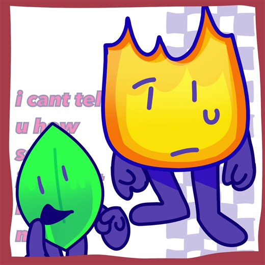 ignore how bad leafys lip sync is this was honestly just a test LOL // the song is Sorry - The She’s #fyp #bfdi #fireafy #animationmeme #osc