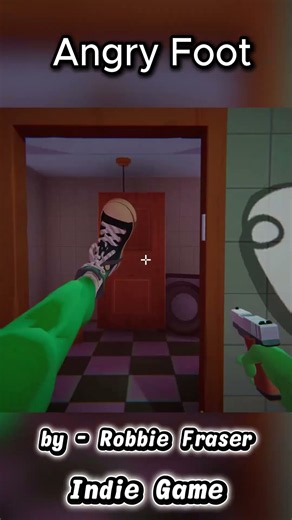 Angry foot by Robbie Fraser first person shooter game indie game #indiegame #firstpersonshooter