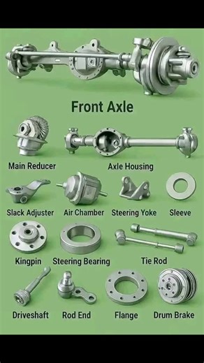 Mechanical world 🚘👨‍🔧, 3 on Instagram: "Front Axel and parts#comment every one##automobile #mechanical #mechanicalengineering #viral reel"