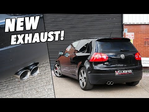 NEW EXHAUST For My MK5 Golf GTI!