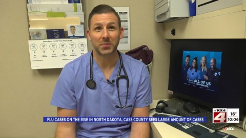 Cass County leads North Dakota in flu cases as holiday gatherings approach