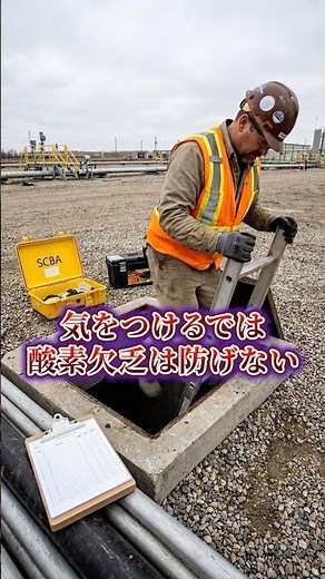 酸欠対策は「呼びかけ」から「仕組み」へ #製造業 #安全教育 #インフラ #整備