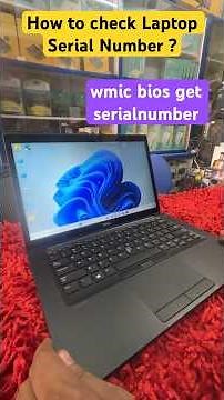 How to check Laptop Serial Number