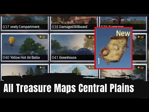 Undawn All Treasure Maps Central Plains