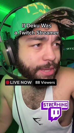 Deku Twitch Streamer Series: Live on Twitch Now! #MyHeroAcademia #BNHA