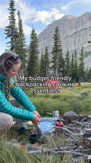 Kelly | Outdoor Content Creator on Instagram: "My budget friendly backpacking cooking essentials 🌮🏕️ I’ve tested a lot of gear over the years, but this combo has been my go-to for almost every trip: 🔥 $10 ultralight mini stove (Amazon) – Got my first one back in 2016, it lasted 5 years before I bought another. Still going strong and works like a charm. 🥣 Stanley Adventure Cook Set (Amazon) – Comes with 2 cups, which we use every trip for morning coffee. (Don’t ask how my sticker hasn’t burne