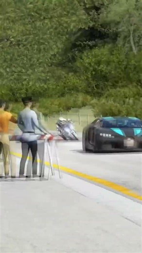 BMW S1000RR vs Bugatti Chiron Hypercars #shorts #superbike #supercars #racing #car #cars #bmw