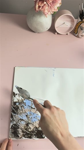 21K views · 4.2K reactions | Course painting. The course in semi-abstract is lanching in the beginning of November. Its a pre-recorded step by step tutorial with 2 options to chose from:with and without support. Stay tuned❤️#calmhome #diy #semiabstractart #artcourses | Ingazarti | Facebook