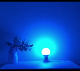 RGB LED Color Changing Light Bulb, 12W Dimmable Bluetooth Light Bulbs with E26 Base, Compatible with Mobile App & Remote Controller, Featuring Millions of Colors and Multiple Dynamic Modes (2 Pack)