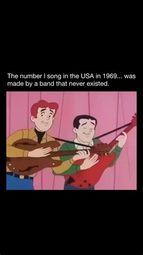 MEMES on Instagram: "In 1969, a song from a cartoon band unexpectedly conquered the airwaves. Sugar, Sugar was light, catchy, and impossible to forget—exactly what it was meant to be. But the group behind it wasn’t real. There were no concerts, no interviews, no tours. The band was completely fictional, brought to life through Archie Comics characters like Archie, Betty, Veronica, Reggie, and Jughead. The project came from producer Don Kirshner, with vocals provided by Ron Dante, who was already