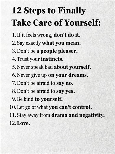 12 Steps to Prioritize Self-Care for a Healthier Life