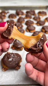 14K views · 84 reactions | Homemade chocolate turtles #chocolateturtles #chocolatelover #chocolaterecipe #holidaydesserts #EasyDesserts #dessertideas | Bad Batch Baking by Mallory Austin | Facebook