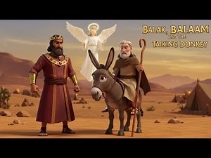 The Epic Biblical Story of Balak,Balaam And His Talking Donkey || A Must Watch Animated Bible Story
